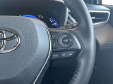 レーダークルーズコントロール(全車速追従機能付)付きです。車速に応じて追従支援してくれるので、ロングドライブも快適です。詳細は販売店スタッフまでおたずねください。