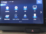 フルセグTVを搭載。CD/DVD再生、Bluetoothオーディオに対応しています。