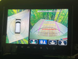【全方位モニター用カメラ】専用のカメラにより、上から見下ろしたような視点で360度クルマの周囲を確認することができます☆死角部分も確認しやすく、狭い場所での切り返しや駐車もスムーズに行えます。