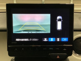 バックでの車庫入れも安心です!リアカメラが付いているバックモニター付のナビを装備しております。バンパーについているソナーや、操作線もついており距離感も画面から確認できます。