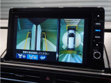 ◆マルチビューカメラシステム◆運転席から見づらい前後左右を、ナビ画面の映像で確認。見通しの悪い交差点や狭い道でのすれ違い、駐車などをサポートします。