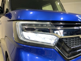 LEDヘッドライトで夜道も安心!