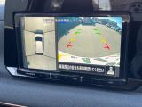 まるで上から見下ろしたように確認が出来るアラウンドビューモニターが装備されております!
