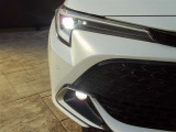 LEDヘッドライトです。デザイン性がよくとても明るいので、夜間の走行や悪天候でも安心です。しかも長寿命!