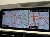 【純正ナビゲーション】BMWのナビゲーションは操作性も良く、詳細な地図情報と交通状況を見やすく表示し、快適なドライビングをサポートしながら目的地までナビゲートします。
