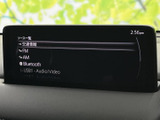 FM・AMに加え、BluetoothやUSBなど複数の音源を選択できる画面です。好みや利用シーンに合わせて再生方法を選びやすく、日々の移動時間に音楽やラジオを楽しみたい方にも便利です。
