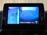 左サイドビューで左折時に運転席からは見えないところも映し出してくれるので安心♪※あくまでも補助的な装置なので目視確認もお忘れなく!