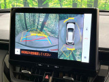 【パノラミックビューモニター】専用のカメラにより、上から見下ろしたような視点で360度クルマの周囲を確認することができます☆死角部分も確認しやすく、狭い場所での切り返しや駐車もスムーズに行えます。