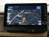 純正9インチHonda CONNECTナビ(LXU-242NBi)&バックカメラが装備されているので、普段の使い勝手もロングドライブも快適です。