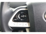 ステアリングスイッチでオーディオの操作が可能です♪