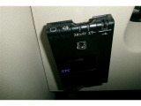 社外品のETC車載器付きです。セットアップが必要です。