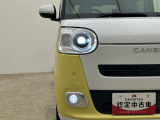 高輝度LEDヘッドライトを装備!悪天候や夜間のドライブ時も良好な視界を確保し安全を確保♪