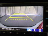 バックカメラ付き☆ 後方の死角もカメラを通してしっかりご確認いただけます。