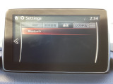 Bluetoothに接続することで、スマートフォンに入っている音楽アプリを車内で楽しめたり、通話が出来ます♪