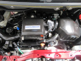 自慢のエンジンはパワードbyHONDAです。精度とバランスにこだわって、低回転からスムースなパワーを発揮します。