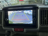 バックモニター付きで楽々駐車