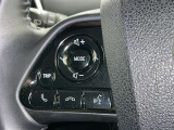 ステアリングスイッチ装備!運転しながら手元でオーディオの操作などができます。