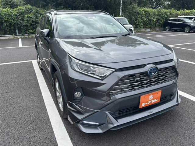 RAV4 2.5 ハイブリッド G E-Four 4WD 禁煙車 ワンオーナー TRDエアロ