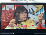 画面にテレビ番組が表示され、停車中の待ち時間などに映像を楽しめます。大きな画面で内容を確認しやすく、車内で過ごす時間を活用したい方にも便利な装備です。