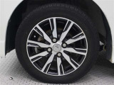 14インチアルミホイールを装着しています。タイヤサイズ155/65R14