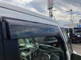 サイドバイザー付き