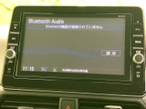 Bluetooth Audioの画面から接続状況を確認でき、未登録の案内と設定項目が表示されています。対応機器との接続設定を行う際も、画面表示を見ながら進められます。