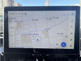 モニターいっぱいにナビが映ります!