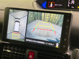 【パノラマモニター】専用のカメラにより、上から見下ろしたような視点で360度クルマの周囲を確認することができます☆死角部分も確認しやすく、狭い場所での切り返しや駐車もスムーズに行えます。