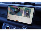 カメラを切り替えることによりフロントやサイドの映像が複数表示され、狭い駐車場や道、出入口においても安心してお乗りいただけます。