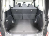 広々としたラゲージスペースを備えています。大きなものや長さのある荷物もしっかりと積み込めます。