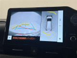パノラミックビューモニター!運転席から確認しにくい車両周辺の状況を把握できます!