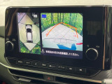 【アラウンドビューモニター】専用のカメラにより、上から見下ろしたような視点で360度クルマの周囲を確認することができます☆死角部分も確認しやすく、狭い場所での切り返しや駐車もスムーズに行えます。