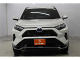 RAV4 PHV 2.5 G Z E-Four 4WD 後期型 純正10.5インチナビ フルセグ