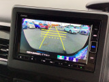 バックカメラは今や必需品ですね。バック駐車時にはしっかりアシストしてくれます♪