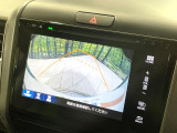 【バックカメラ】駐車時に後方がリアルタイム映像で確認できます。大型商業施設や立体駐車場での駐車時や、夜間のバック時に大活躍!運転スキルに関わらず、今や必須となった装備のひとつです!