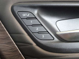 運転席のパワーシートは3名様分までメモリー機能付きです。