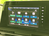 オーディオやテレビ、電話などの項目が並び、必要なメニューを画面上で確認しやすい構成です。行き先登録や情報設定など、日常で使う機能へアクセスできます。