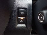 ODO/TRIPスイッチ、AC100Vスイッチ。