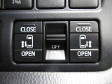 室内のスイッチで運転席から開閉ができる、パワースライドドアが付いています。(安心の挟み込み防止機能付)