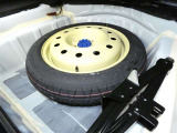 応急用のスペアタイヤが付属していますので万が一の時にも安心です