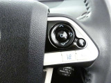 ステアリングスイッチで車両情報を切り替えて必要な情報を確認したりできます。