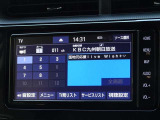 地デジ対応、フルセグデジタルTV放送が視聴できます。
