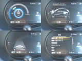 7インチのカラーディスプレイでスピードメーターやパワーメーターを大きく表示。