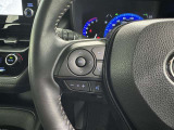 ステアリングスイッチ装備!運転しながら手元でオーディオの操作などができます。