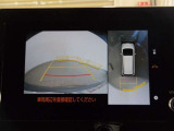 パノラミックビュー付き。上から見たような映像が見れるので全体を確認できます