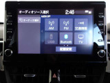 高機能サウンドシステム。車内に臨場感ある音楽空間を生み出します。