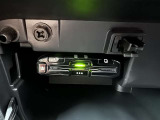 ETC車載器付きです。高速道路の料金所もスムーズに通過できます。
