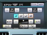 ナビ画面でエアコン操作が可能です!