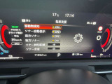 見やすいメーターです。センターモニターにいろんな情報を表示できます!