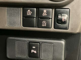 ヘッドライト光軸上下調整機能付き車両です。各種スイッチ部